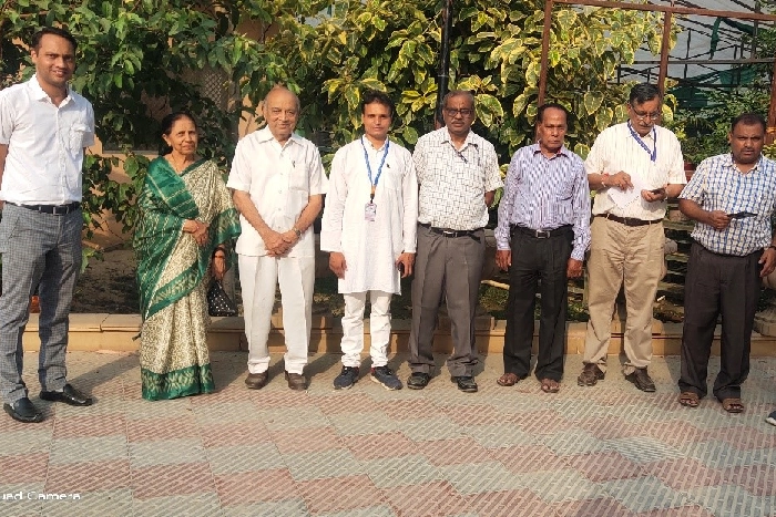 Exposure visit by Scientists from IIFSR along with Dr. S.S. magar (Ex VC and Chairman) Dr.  Balasahab sawant konkan krishi vidhyapeeth, Dapoli, Maharashtra at PORI.