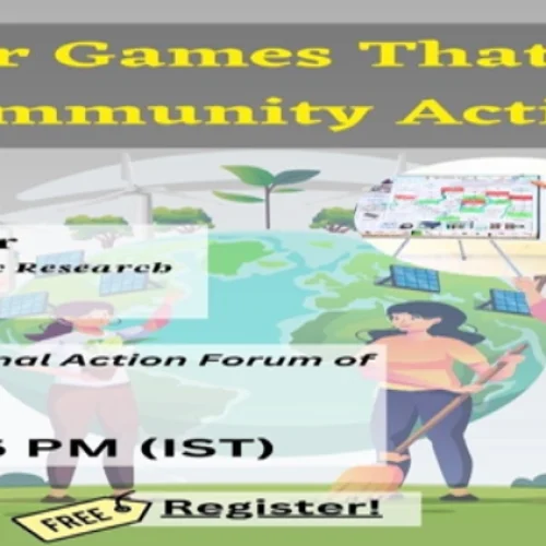 Webinar of Community action through games