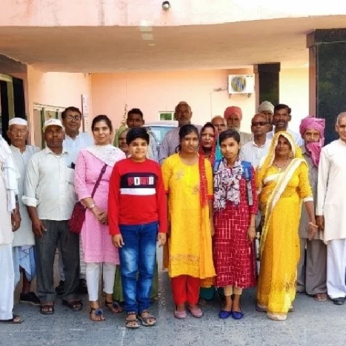 Farmers Visit from Alawalpur