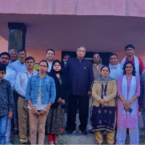 Amity University Staff and Farmers training