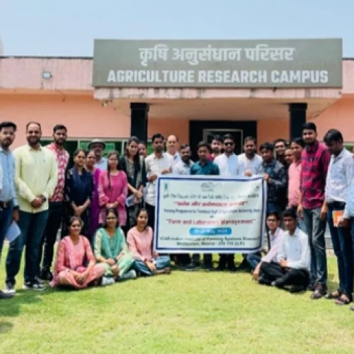 Visit by scientists and trainees from ICAR – IIFSR